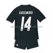 Fotballdrakter Barn Real Madrid 2018-19 Carlos Casemiro 14 Borte Draktsett..